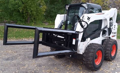 skid steer hay attachment